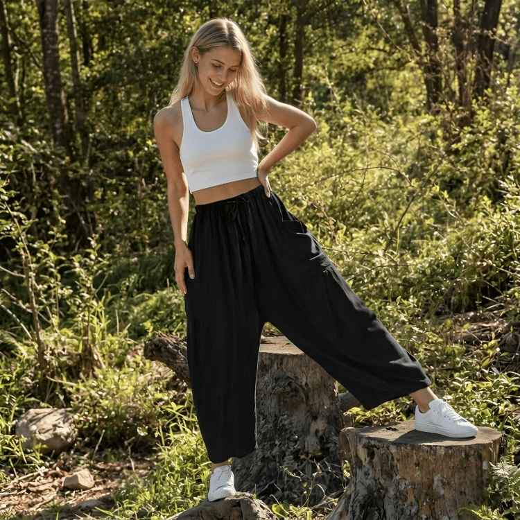 Le pantalon Fluide - La Câline™ - BlueJolie