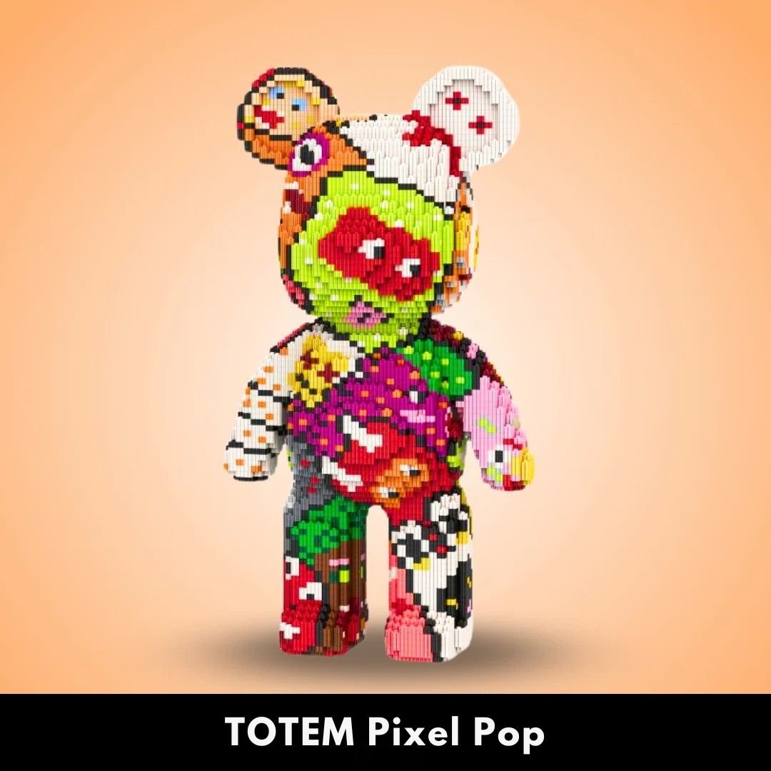 Total Street Art™ - Construisez votre TOTEM brique par brique - BlueJolie