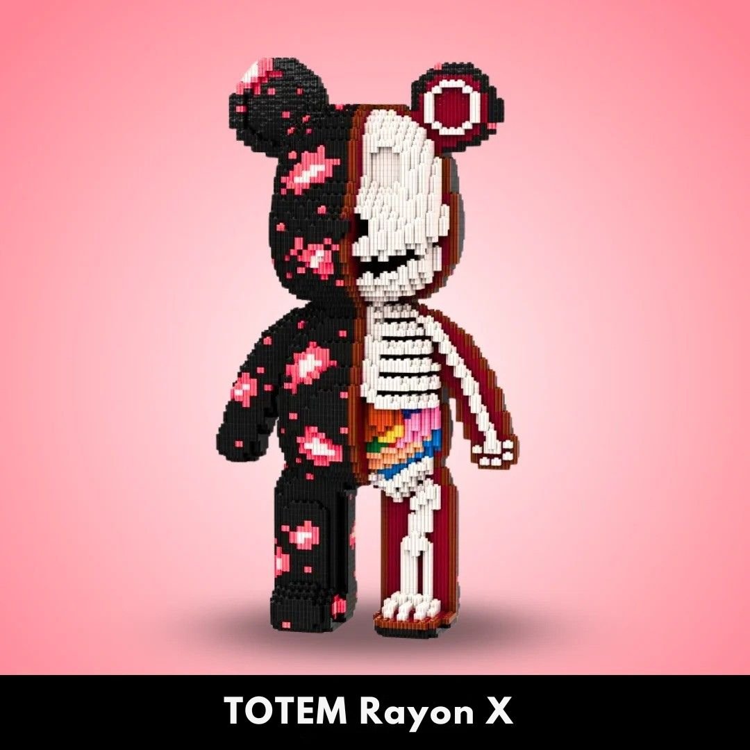 Total Street Art™ - Construisez votre TOTEM brique par brique - BlueJolie