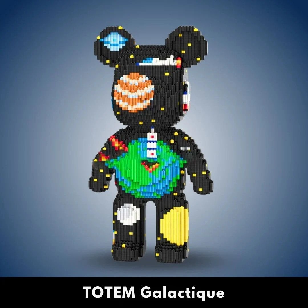 Total Street Art™ - Construisez votre TOTEM brique par brique - BlueJolie