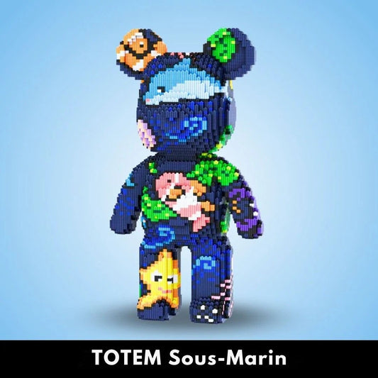 Total Street Art™ - Construisez votre TOTEM brique par brique - BlueJolie